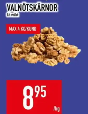 Matdax Valnötskärnor erbjuda