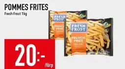 Matdax FRESH FROST Pommes frites erbjuda