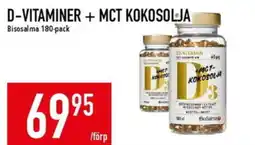 Matdax BISOSALMA D-vitaminer + mct kokosolja erbjuda