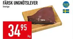 Matdax Färsk ungnötslever erbjuda