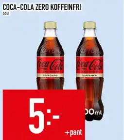 Matdax COCA-COLA Zero koffeinfri erbjuda
