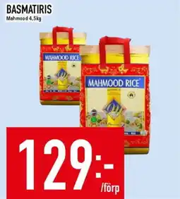 Matdax MAHMOOD Basmatiris erbjuda