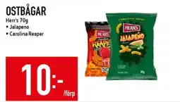 Matdax HERR'S Ostbågar erbjuda