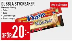 Matdax MARABOU Dubbla stycksaker erbjuda