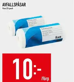 Matdax FIXA Avfallspåsar erbjuda