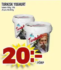 Matdax Turkisk yoghurt erbjuda
