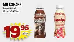 Matdax PROPUD Milkshake erbjuda