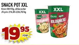 Matdax KNORR Snack pot xxl erbjuda