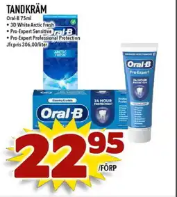 Matdax Oral-B Tandkräm erbjuda