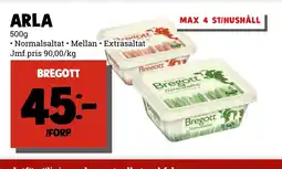 MatArket ARLA Bregott erbjuda