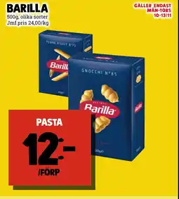 MatArket BARILLA Pasta erbjuda