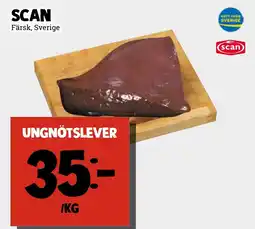 MatArket SCAN Ungnötslever erbjuda