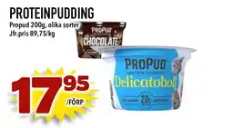MatArket PROPUD Proteinpudding erbjuda