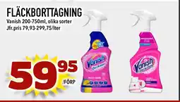 MatArket Vanish Fläckborttagning erbjuda