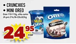 MatArket OREO Crunchies • Mini oreo erbjuda