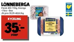 MatArket LÖNNEBERGA Kyckling erbjuda