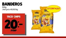 MatArket BANDEROS Taco chips erbjuda
