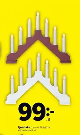 Coop Extra Ljusstake., SEK 99 erbjuda