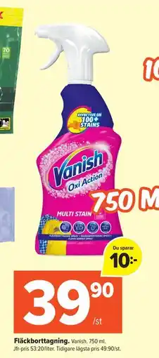 Coop Extra Fläckborttagning, SEK 39.9 erbjuda