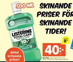Coop Extra Munskölj, SEK 40 erbjuda