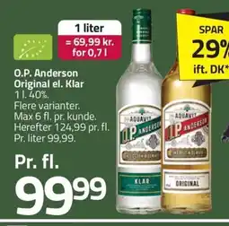 Fleggaard O.P. Anderson Original el. Klar erbjuda