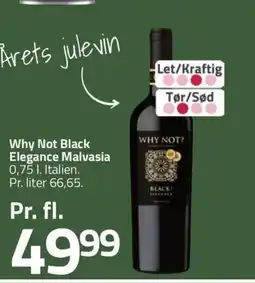 Fleggaard Why Not Black Elegance Malvasia erbjuda