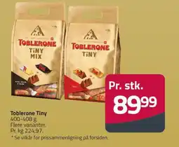 Fleggaard Toblerone Tiny erbjuda