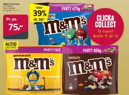 Fleggaard M&M's Party Pack erbjuda