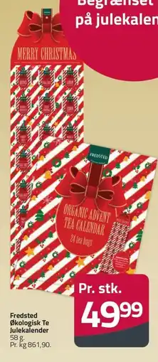 Fleggaard Fredsted Økologisk Te Julekalender erbjuda