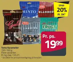 Fleggaard Toms Karameller erbjuda