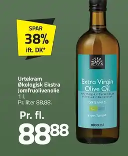 Fleggaard Urtekram Økologisk Ekstra Jomfruolivenolie erbjuda