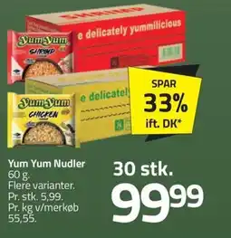 Fleggaard Yum Yum Nudler erbjuda
