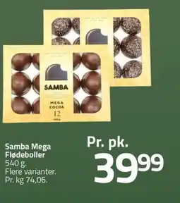 Fleggaard Samba Mega Flødeboller erbjuda