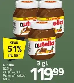Fleggaard Nutella erbjuda