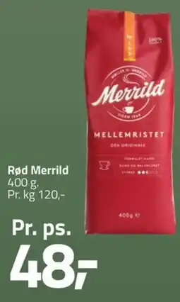 Fleggaard Rød Merrild erbjuda