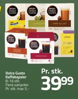 Fleggaard Dolce Gusto Kaffekapsler erbjuda