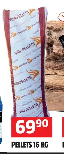 Bauhaus PELLETS 16 KG, SEK 69.9 erbjuda