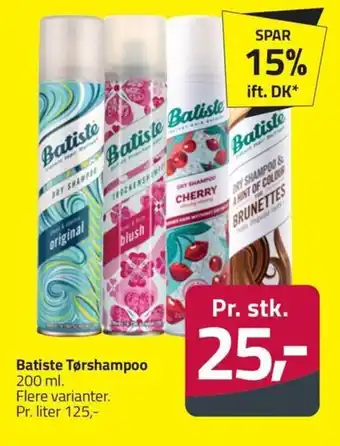 Fleggaard Batiste Tørshampoo erbjuda
