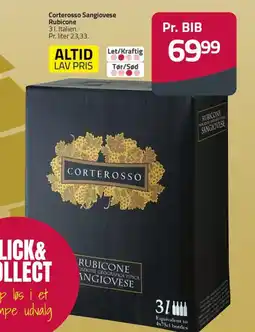 Fleggaard Corterosso Sangiovese Rubicone erbjuda