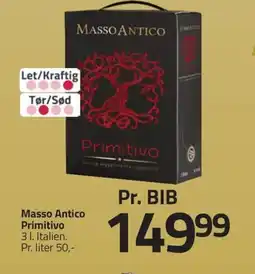Fleggaard Masso Antico Primitivo erbjuda