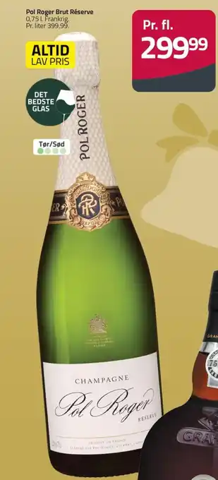 Fleggaard Pol Roger Brut Réserve erbjuda