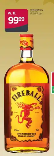 Fleggaard Fireball Whisky erbjuda