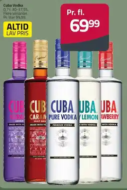 Fleggaard Cuba Vodka erbjuda
