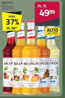 Fleggaard Monin Sirup erbjuda