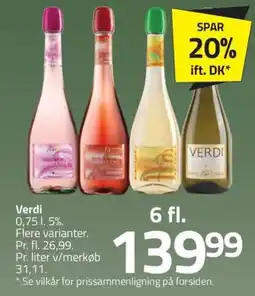 Fleggaard Verdi erbjuda