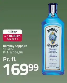 Fleggaard Bombay Sapphire erbjuda