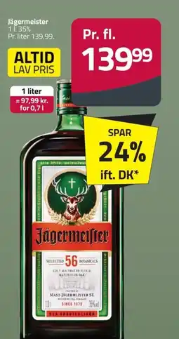 Fleggaard Jägermeister erbjuda