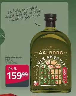 Fleggaard Aalborg Jule Akvavit 2025 erbjuda