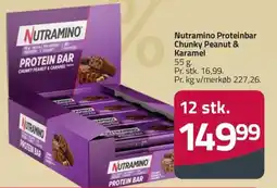 Fleggaard Nutramino Proteinbar Chunky Peanut & Karamel erbjuda