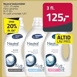 Fleggaard Neutral Vaskemiddel erbjuda